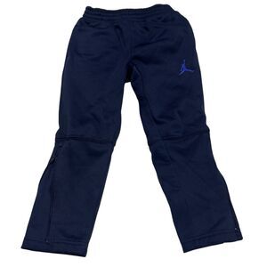 Nike Air Jordan Navy Blue Straight Leg Athletic Sweatpants